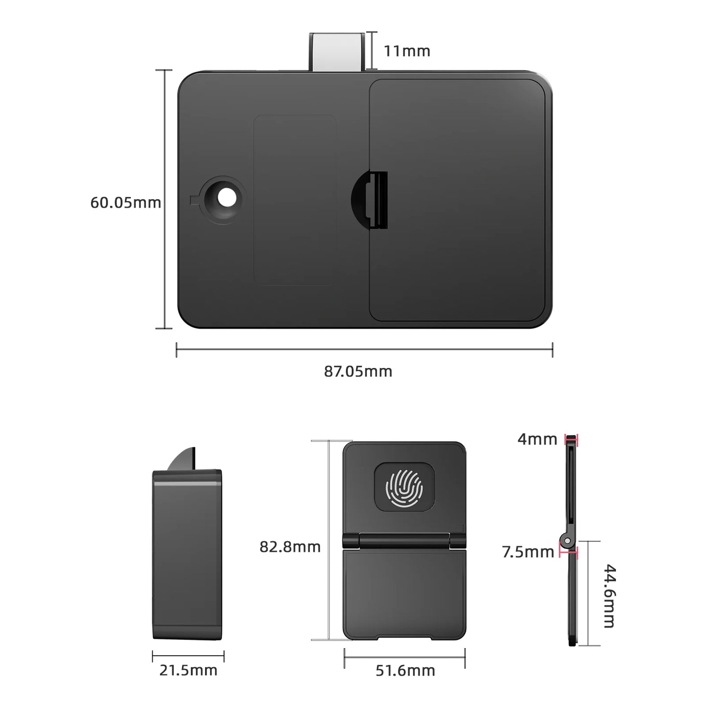 ExaHome Stealth – Invisible Smart Cabinet Lock