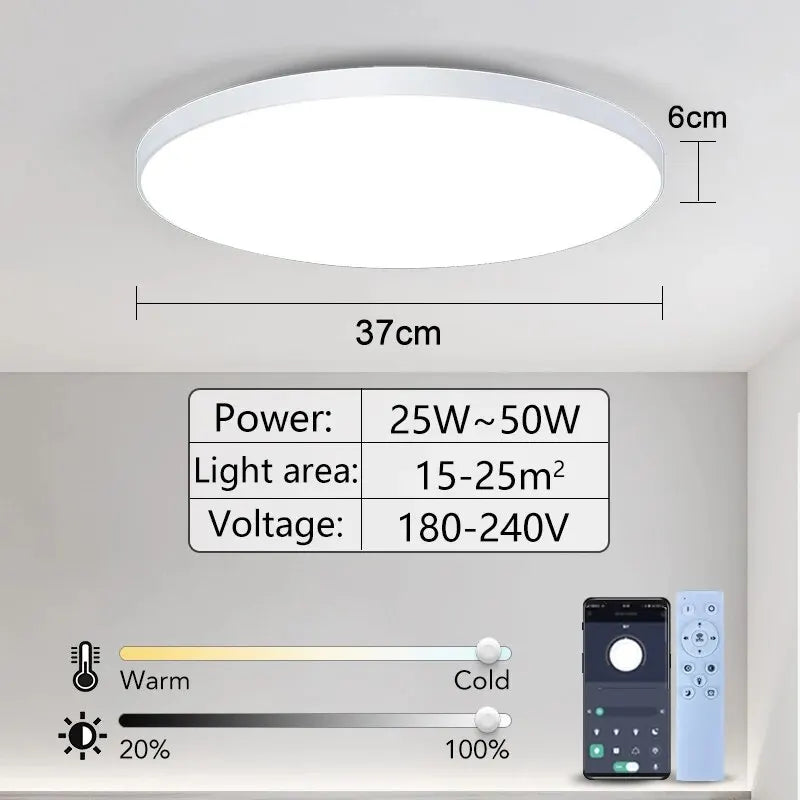 ExaHome Luna – Smart LED Ceiling Light