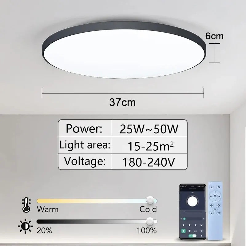 ExaHome Luna – Smart LED Ceiling Light