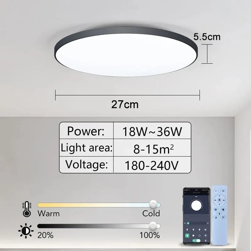 ExaHome Luna – Smart LED Ceiling Light