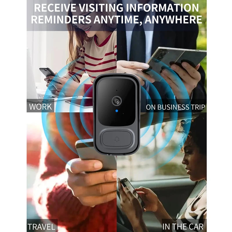 ExaHome Wireless Video Doorbell V8